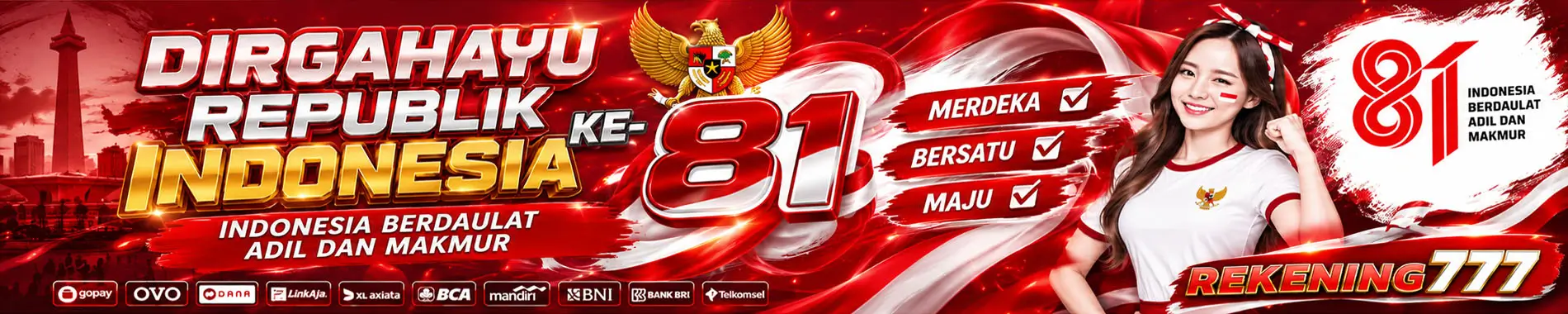 REKENING777 Slideshow HUT RI  81 Desktop